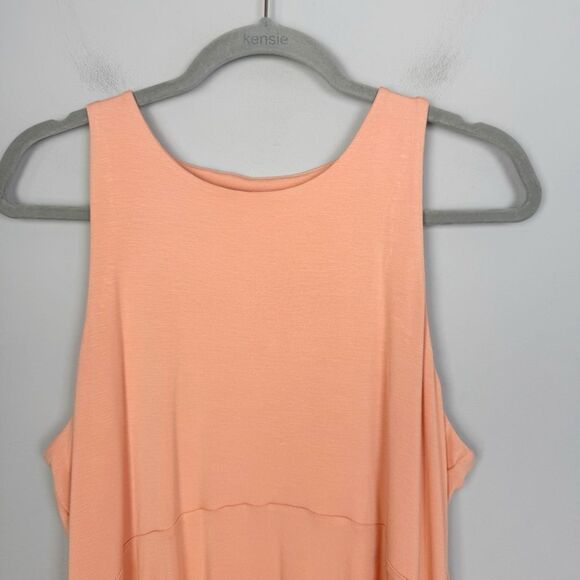 ATHLETA | Santorini Thera A-Line Swing Dress in Cactus Peach Women’s Size Large - Picture 5 of 9